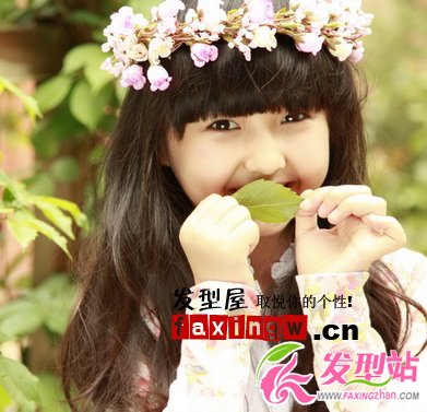 童星張子楓清純小女孩發(fā)型 甜美可愛