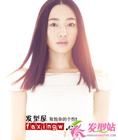 白百何中分直發(fā)化身氣質(zhì)女王