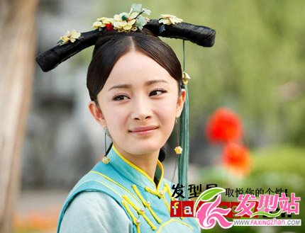 熱播《宮鎖心玉》古靈精怪楊冪美麗古裝造型圖