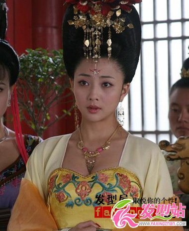殷桃版“武則天”古裝發(fā)型圖片顯霸氣
