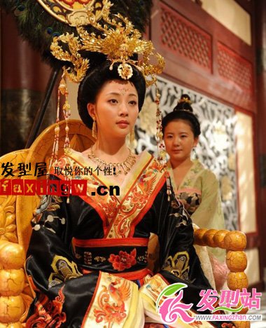 殷桃版“武則天”古裝發(fā)型圖片顯霸氣