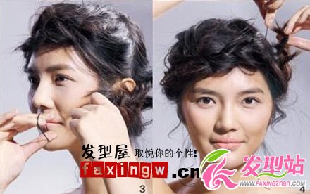 2012最新時(shí)尚扎發(fā)發(fā)型diy