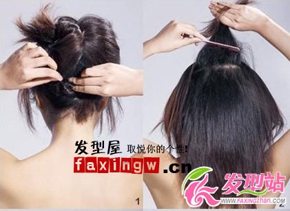 2012最新時(shí)尚扎發(fā)發(fā)型diy
