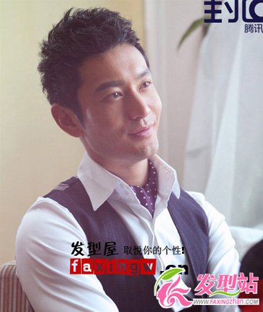 黃曉明2012最新短發(fā)展現(xiàn)成熟男人魅力