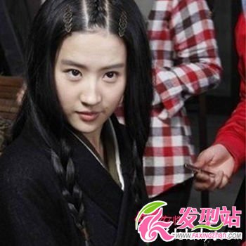 劉亦菲古裝發(fā)型如何駕馭