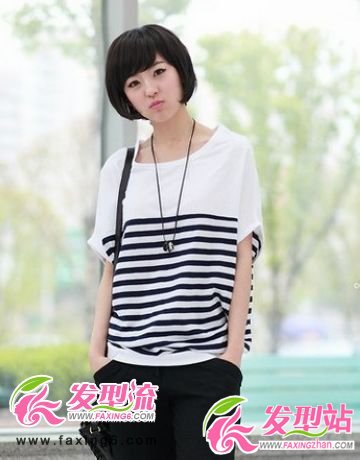 清爽時(shí)尚女生短發(fā)發(fā)型