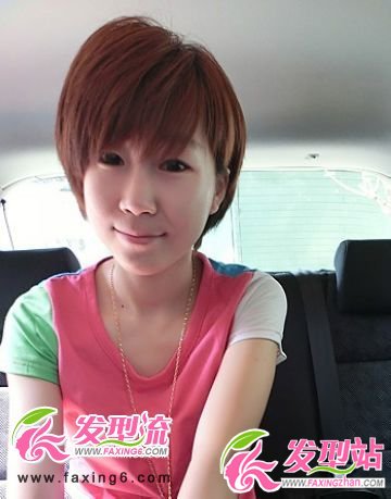 清爽時(shí)尚女生短發(fā)發(fā)型