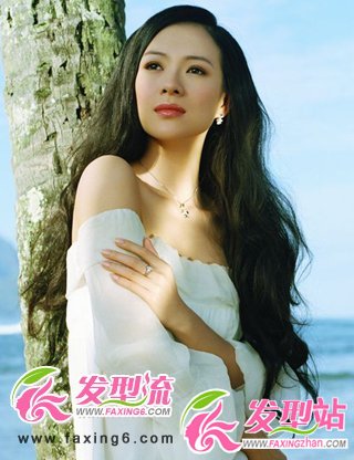青春時尚流行長發(fā)發(fā)型設計