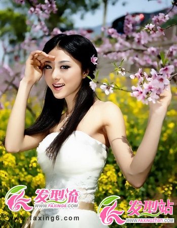 閃亮五月的女生中長(zhǎng)發(fā)發(fā)型
