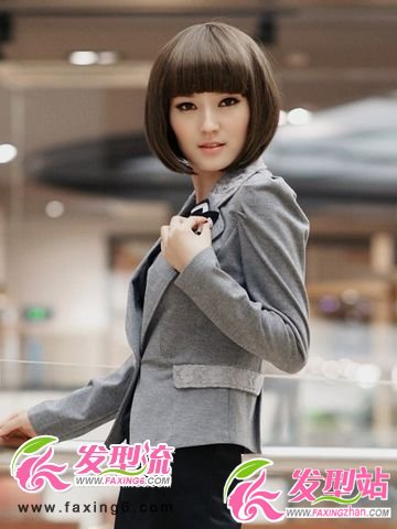 可愛波波頭發(fā)型大秀女生潮范