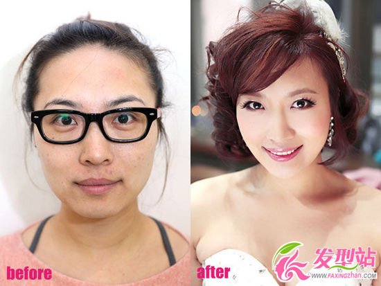 辦公室OL變身短發(fā)新娘發(fā)型篇
