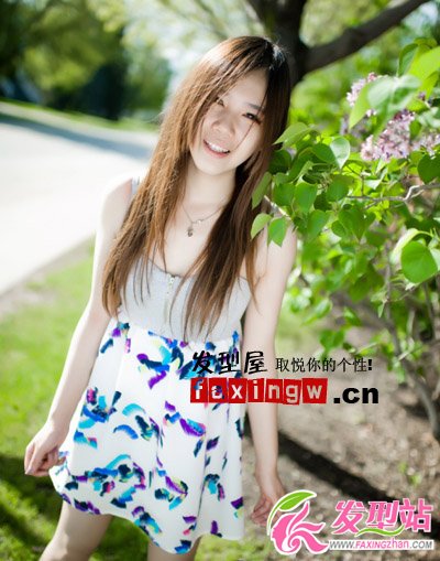 陽光系女孩唯美清純直發(fā) 秒殺宅男