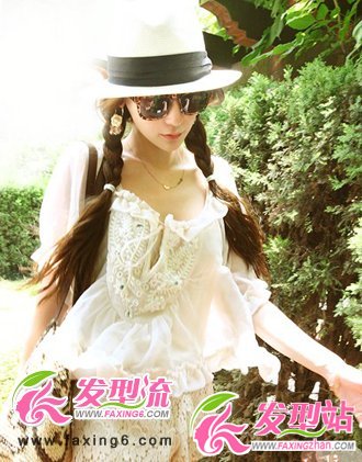 長(zhǎng)發(fā)發(fā)型扎法 發(fā)型設(shè)計(jì)圖片