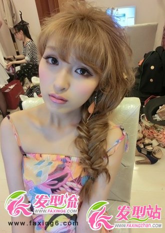 長(zhǎng)發(fā)發(fā)型扎法 發(fā)型設(shè)計(jì)圖片