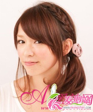簡單編發(fā)技巧圖 輕松變身氣質(zhì)美女