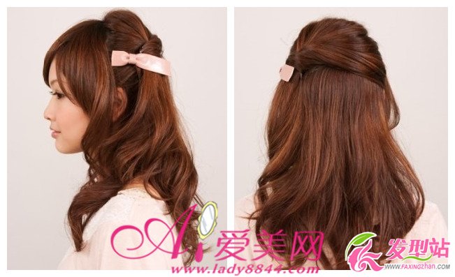 DIY韓式扎發(fā)教程 甜美優(yōu)雅兩兼?zhèn)?
