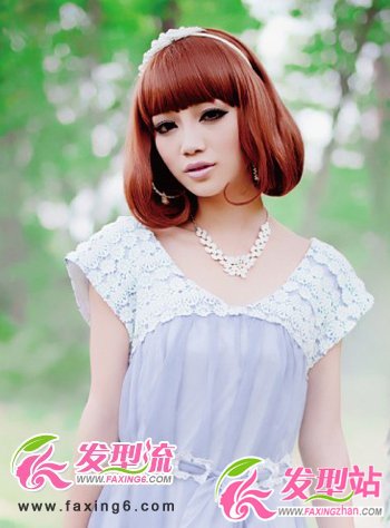 2012夏日最新流行人氣短發(fā)梨花頭