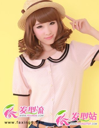 2012夏日最新流行人氣短發(fā)梨花頭