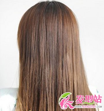 齊劉海長(zhǎng)發(fā)直發(fā)