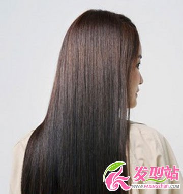 偏分長(zhǎng)發(fā)直發(fā)