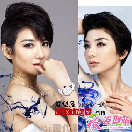 2012年夏天流行女明星短發(fā)發(fā)型