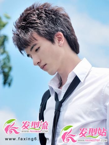 潮流錫紙燙韓式男發(fā)