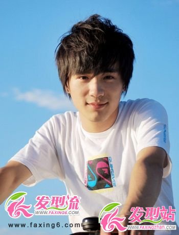魅力紋理燙韓式男發(fā)