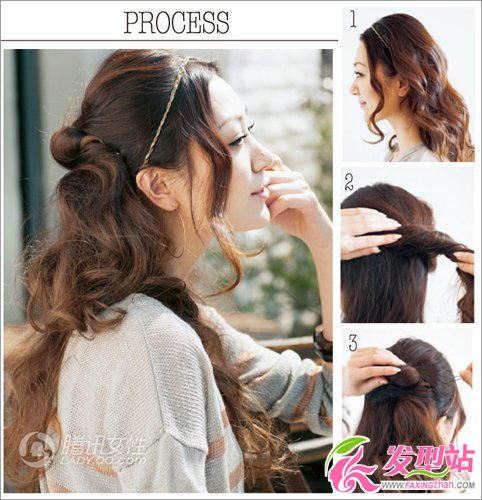 降溫小心思 4款清新卷發(fā)DIY