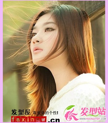 簡單大方直發(fā)發(fā)型夏季發(fā)型首選