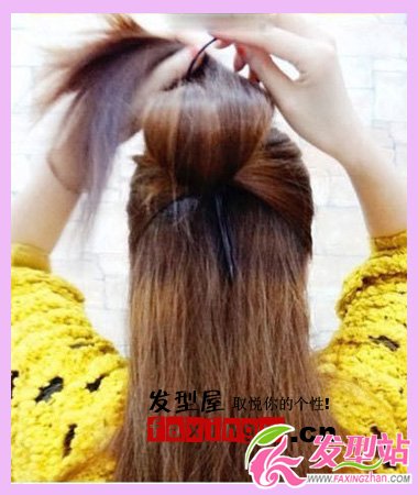 教你盤頭發(fā) 夏季簡單直發(fā)盤發(fā)方法