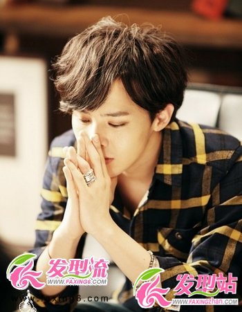 韓式男士燙發(fā)發(fā)型 打造韓潮范兒