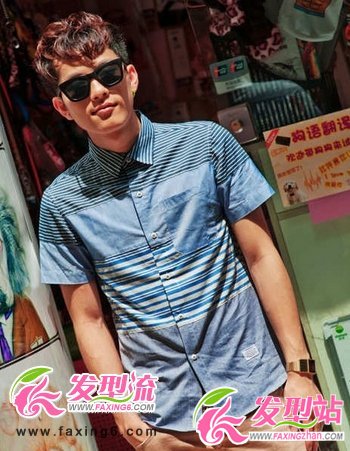 韓式男士燙發(fā)發(fā)型 打造韓潮范兒
