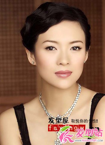 國(guó)際巨星章子怡靚麗氣質(zhì)發(fā)型