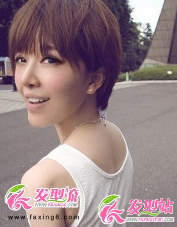 帥氣女生短發(fā)