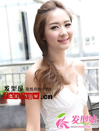 5秒變優(yōu)雅 魅力氣質(zhì)側(cè)肩卷發(fā)
