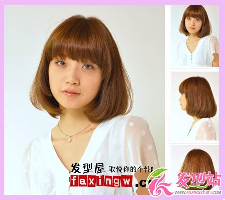 7款中短發(fā)造型diy 一周每天一個(gè)造型