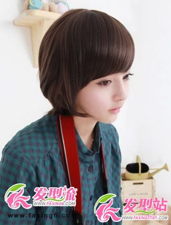 日系可愛女生短發(fā)