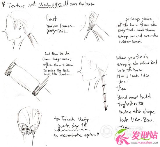 可愛(ài)俏皮x優(yōu)雅復(fù)古 多重蝴蝶結(jié)發(fā)髻DIY