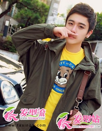 風(fēng)格男生短發(fā)發(fā)型圖片欣賞