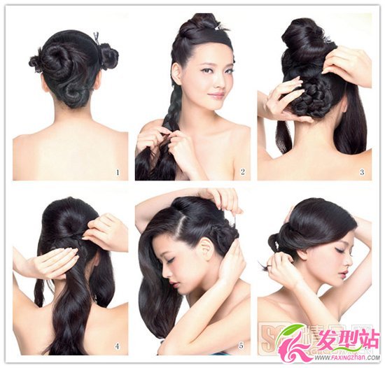 獻給長發(fā)女生 不剪發(fā)就能擁有短發(fā)造型
