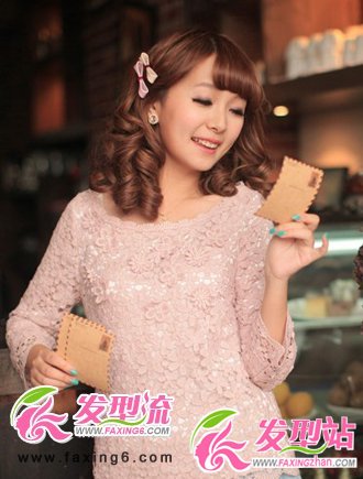 最新6款淑女范女生燙發(fā)發(fā)型