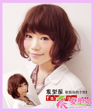 圓臉燙發(fā)發(fā)型 圓臉短發(fā)燙發(fā)發(fā)型