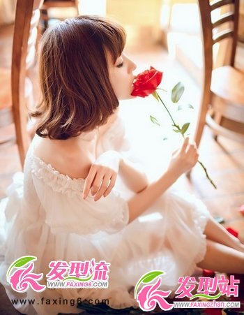 發(fā)型流網(wǎng)介紹美麗的梨花燙發(fā)型圖片