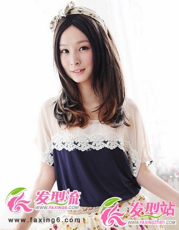 發(fā)型流網(wǎng)介紹美麗的梨花燙發(fā)型圖片