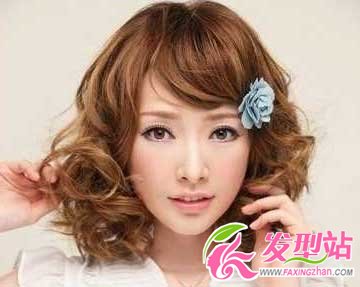 女生短發(fā)卷發(fā)發(fā)型