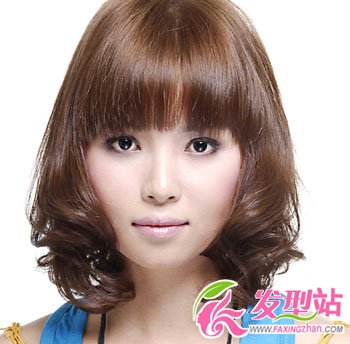 潮女郎必備款 時(shí)尚俏皮梨花頭