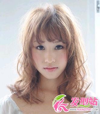 7款方臉適合的發(fā)型圖片