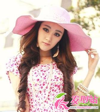 卷發(fā)發(fā)型 盡情演繹甜美浪漫