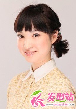 馬尾扎發(fā)立刻變森系美女