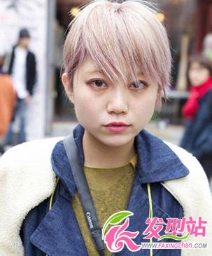 街拍東京街頭的流行發(fā)型